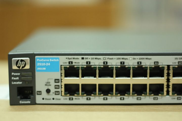 HP ProCurve Switch 2510-24 Unbox – Implementer Limited